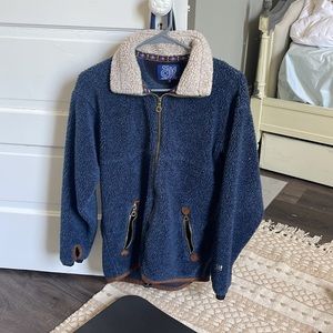 alf cozy zip up jacket